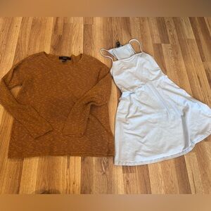 Forever 21 Sweater & Dress Bundle